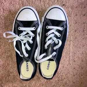 Converse Kids Black and White Sneakers